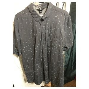 Volcom button front shirt